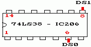 [Connections of IC206 in CPC6128]